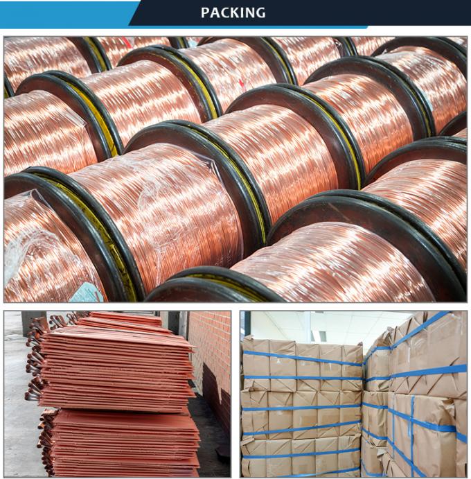 Tube de tuyau d'en cuivre à C.A. de réfrigération 4 pouces de norme 3 de la taille ASTM DIN AISI