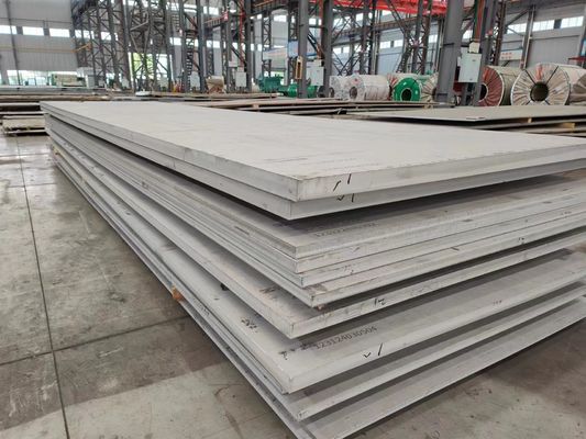 Plaques de métal d'acier inoxydable de finition d'OIN 2B laminées à chaud 0,1 millimètres d'épaisseur