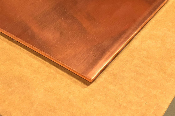 Certificat Shim Copper Metal Plates C26800 C67400 de GV pour les dispositifs thermiques conducteurs