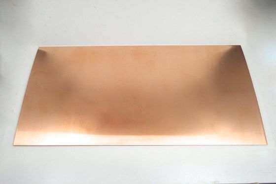 Certificat Shim Copper Metal Plates C26800 C67400 de GV pour les dispositifs thermiques conducteurs