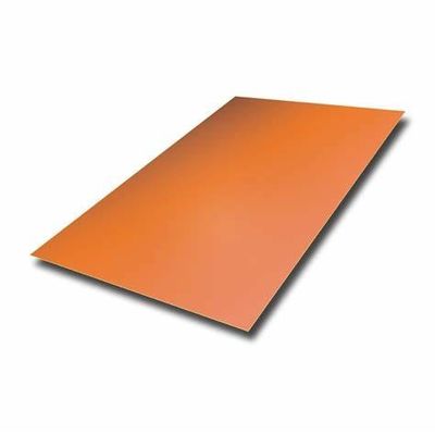 Industrie 6m de usinage de cuivre ASTM B36 ASTM B194 de la tôle de plat de miroir 1m 2m 3m