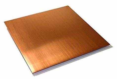 Industrie 6m de usinage de cuivre ASTM B36 ASTM B194 de la tôle de plat de miroir 1m 2m 3m