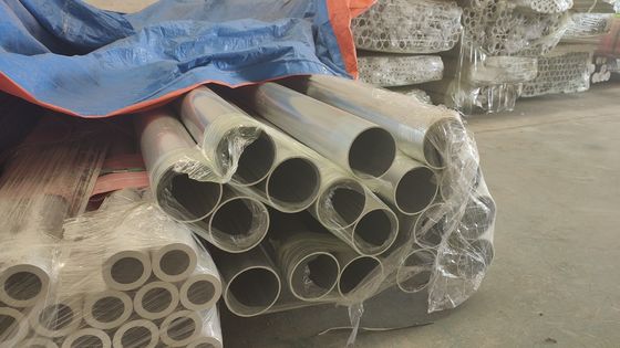le tuyau de 3 pouces de l'acier inoxydable 304 de 200mm, solides solubles autour de tube a soudé le type sans couture