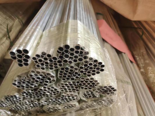 tuyau 6063 6082 7075 rond en aluminium avec la préparation de surface de soudure anodisée