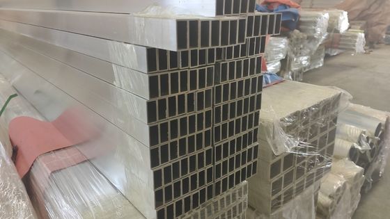 tuyau 6063 6082 7075 rond en aluminium avec la préparation de surface de soudure anodisée