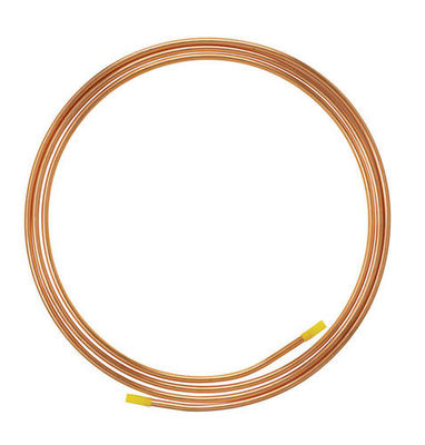 Norme du tube ASTM B88 de tuyau d'en cuivre de 1/4 pouce pour le gaz d'eau médical