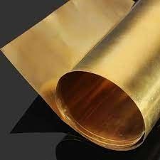 Actions de feuille en laiton de C2680 H65 CuZn33, ODM d'OEM du plat en laiton 6mm