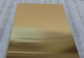 99,9% épaisseur du plat C2720 3mm de feuille de laiton de pureté pour la construction industrielle