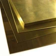 Épaisseur standard en laiton industrielle du plat ASTM 8mm 10mm de feuille
