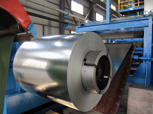 La mesure Q235 a galvanisé le zinc en acier de bobine a enduit la bobine galvanisée de tôle d'acier